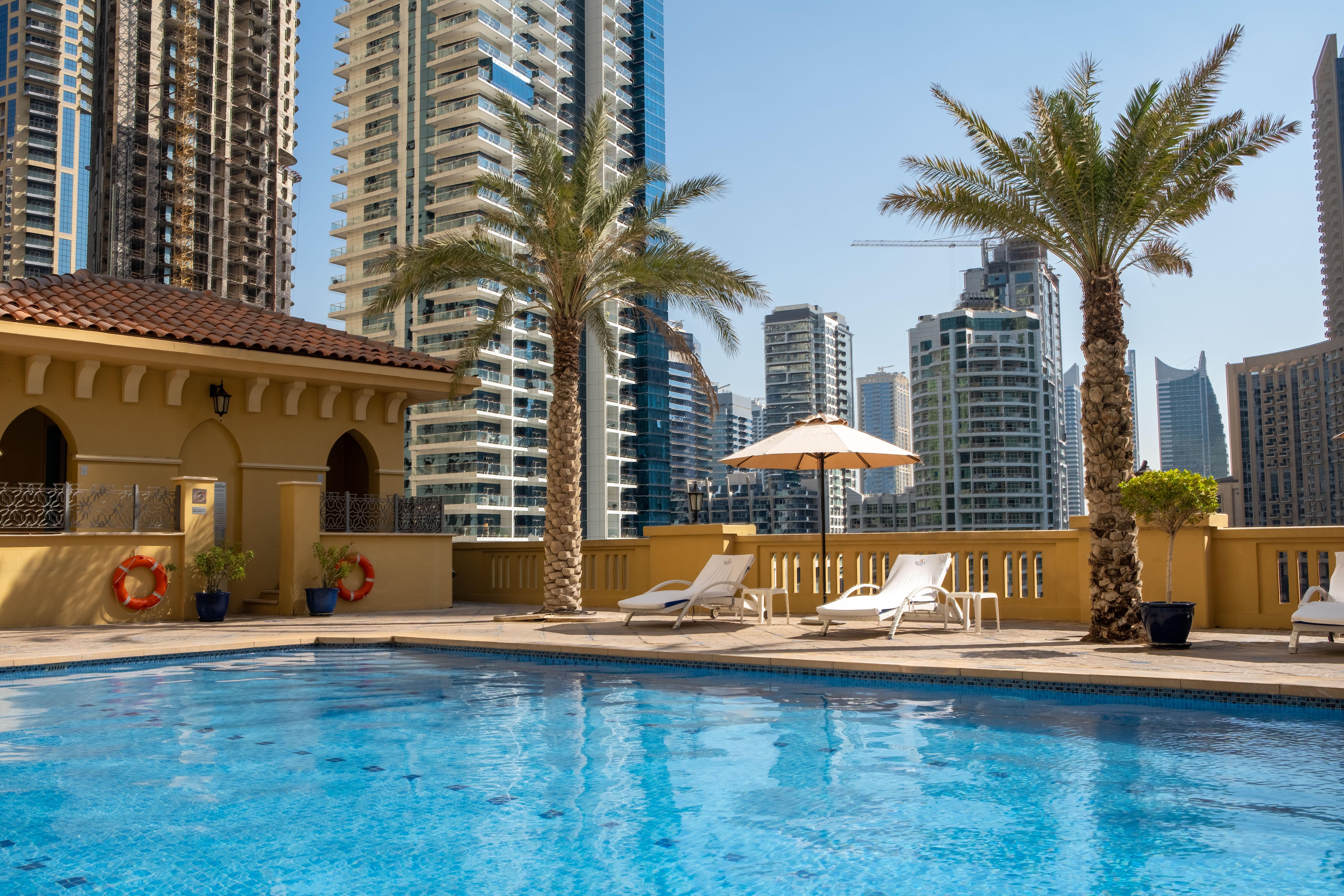 Suha Jbr Hotel Apartments Dubai Exterior photo